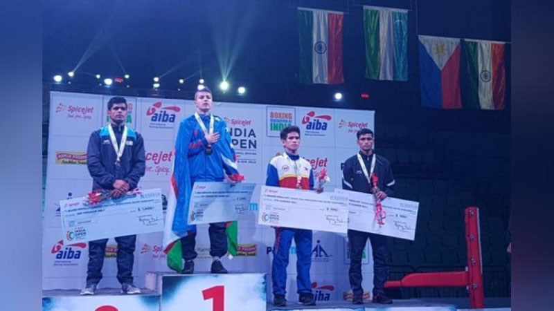 Изрображение 'УЗБЕКСКИЕ БОКСЕРЫ СТАЛИ ЛУЧШИМИ НА ТУРНИРЕ В ИНДИИ'