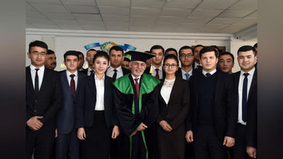 'АШРАФ ҒАНИ – БУХОРО ДАВЛАТ УНИВЕРСИТЕТИ ФАХРИЙ ДОКТОРИ БЎЛДИ'ning rasmi