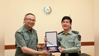 'Xitoy harbiy delegasiyasi O`zbekistonda ofiser kadrlarni tayyorlash masalasi bilan tanishdi'ning rasmi