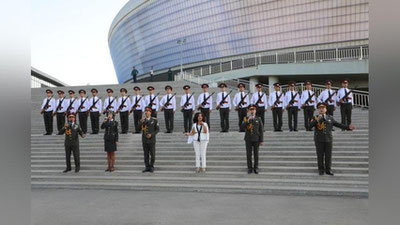 'Fotoreportaj: Mudofaa vazirligi harbiylari “Humo arena”da (Foto)'ning rasmi