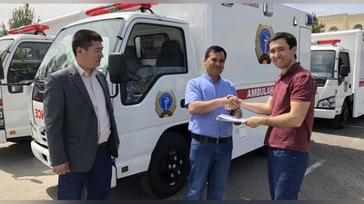 'Ўзбекистон Афғонистонга реанимация автомобилларини етказиб беради'ning rasmi