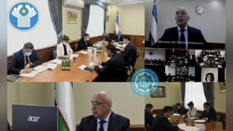 Изрображение 'Глава Минздрава Узбекистана провел 32-е заседание в сфере здравоохранения СНГ'