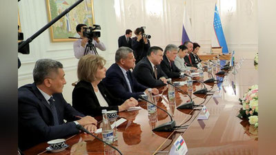 'Qonunchilik palatasi va Rossiya Davlat dumasi o`rtasida hamkorlik kelishuvi imzolandi'ning rasmi