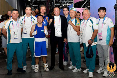 'Париж-2024: Бугун Ҳасанбой Дўсматов финал жангда иштирок этади'ning rasmi