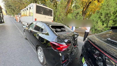 'Тошкентда 7 та машина иштирокида ЙТҲ содир бўлди'ning rasmi