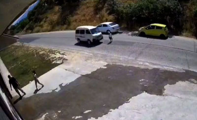 Image of 'In Bostanliq, a Damas hit a 6-year-old child.'