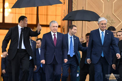 Image of 'The state visit of the President to Kazakhstan has concluded.'