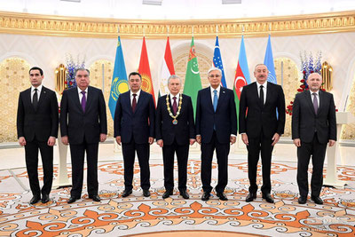 Image of 'Shavkat Mirziyoyev was awarded the honorary medal of the leaders of Central Asian countries.'