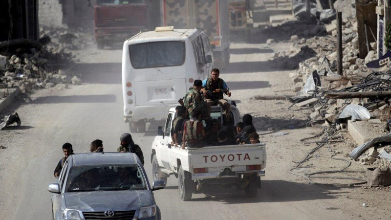 'Сурия АҚШдан мамлакатдаги ҳарбийларини олиб чиқишни талаб қилди'ning rasmi