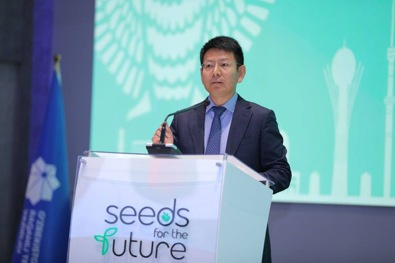 'Ўзбекистонда "Seeds for the future" дастурининг биринчи қадамига старт берилди'ning rasmi