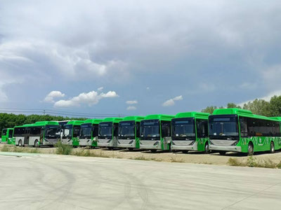 Image of 'New buses will be brought to Namangan.'