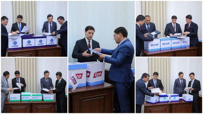 'Барча сиёсий партиялар МСКга имзо варақаларини тақдим этди'ning rasmi