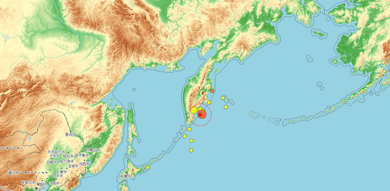 'Камчаткада 7.1 магнитудали зилзила бўлди'ning rasmi