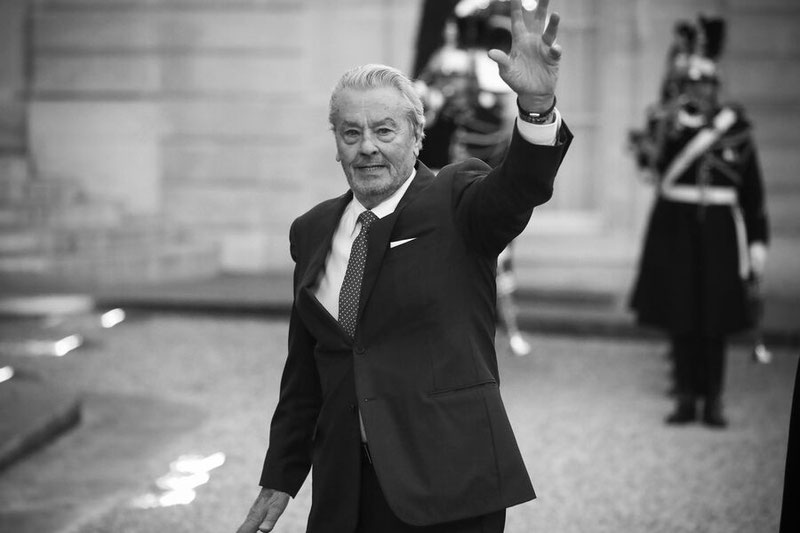 'Франциялик машҳур актёр Ален Делон вафот этди'ning rasmi