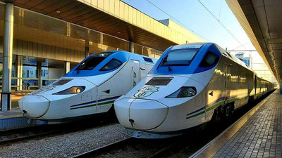 'Самарқанддан Тошкентга қўшимча "Афросиёб" поезди йўлга қўйилди'ning rasmi