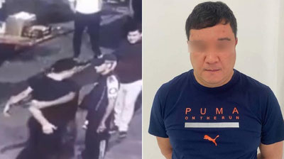 Image of 'In Tashkent, a Captiva driver hit a law enforcement officer, causing him bodily harm.'