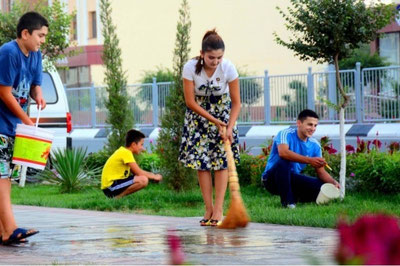 Image of 'A nationwide charity hashar will be held in Uzbekistan.'
