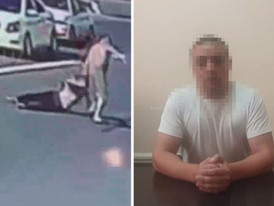 Изрображение 'В Фергане мужчина, избивший 21-летнего юношу посреди дороги, был взят под стражу'