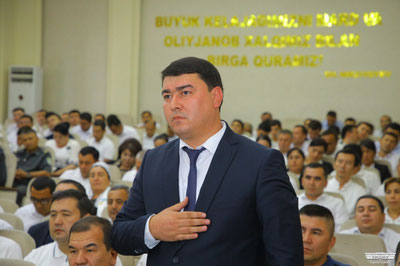 Изрображение 'Утвержден хоким Туракурганского района'