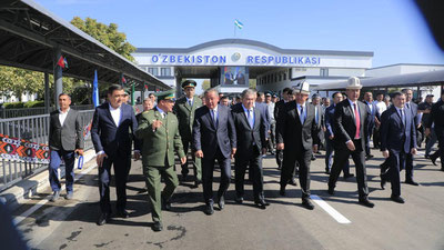 Изрображение 'На узбекско-кыргызской границе открылся КПП "Корасув"'