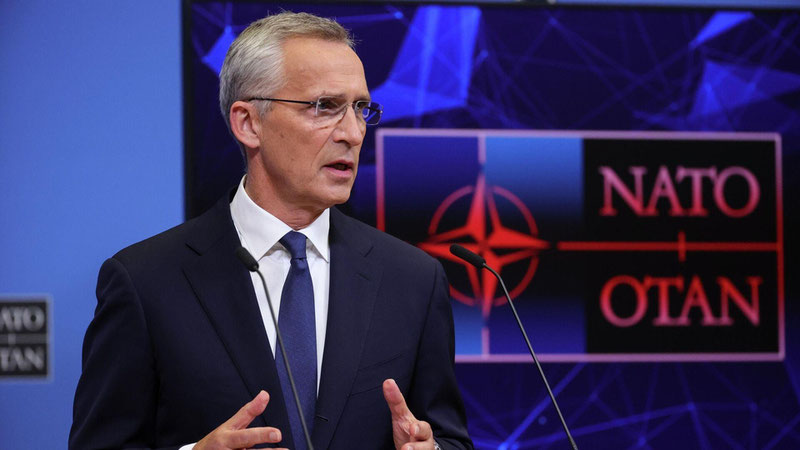 Image of '"The greatest threat for us would be Putin's victory over Ukraine" — Stoltenberg'