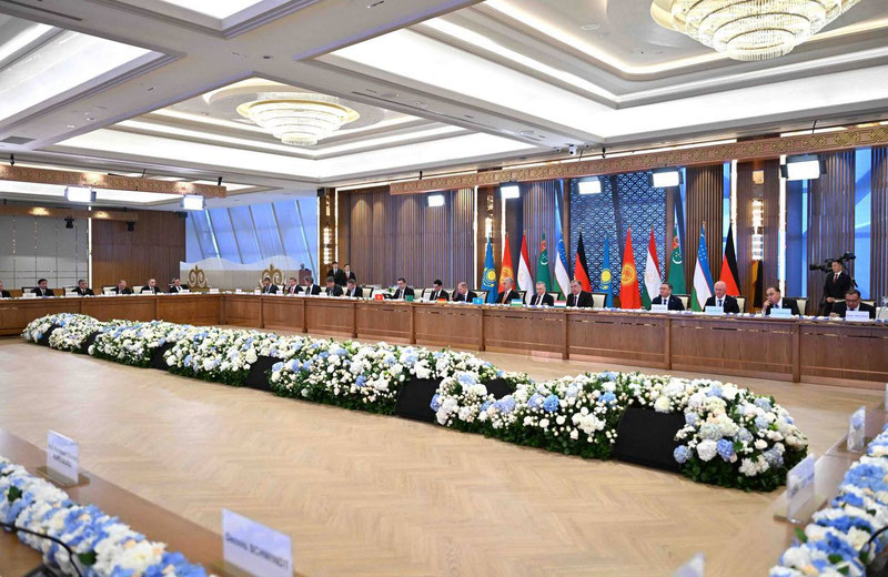 Image of 'The President of Uzbekistan participated in a joint meeting with the leaders of German business.'