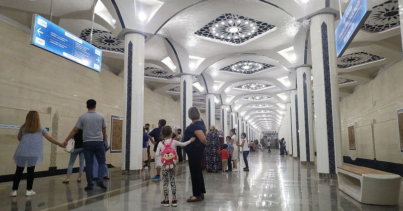 Image of 'The number of users of the Tashkent metro is expected to reach 1 million per day.'