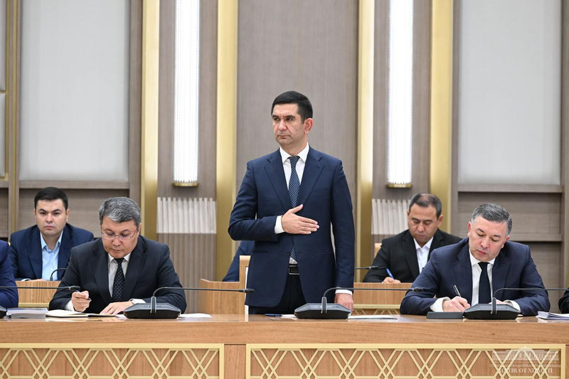 Image of 'Botir Zohidov was approved as the candidate for the position of Minister for the Reduction of Poverty and Employment.'