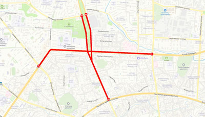 Image of 'Tomorrow, a number of roads will be closed in the Olmazor district of the capital.'