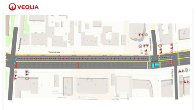 Изрображение 'Участок одной из самых "раскапываемых" улиц Ташкента снова закрыли на ремонт трубопровода'