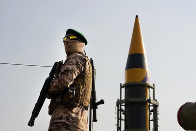 Image of 'The Israeli army announced the end of Iran's missile strike.'