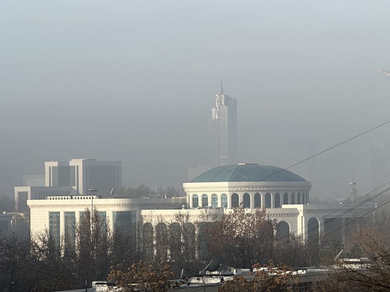 Изрображение 'Ташкент вновь занял 2-е место в рейтинге городов с самым грязным воздухом'