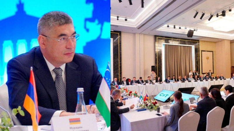 Image of 'Sherzod Qudbiev is participating in the meeting of the CIS countries in Kyrgyzstan.'