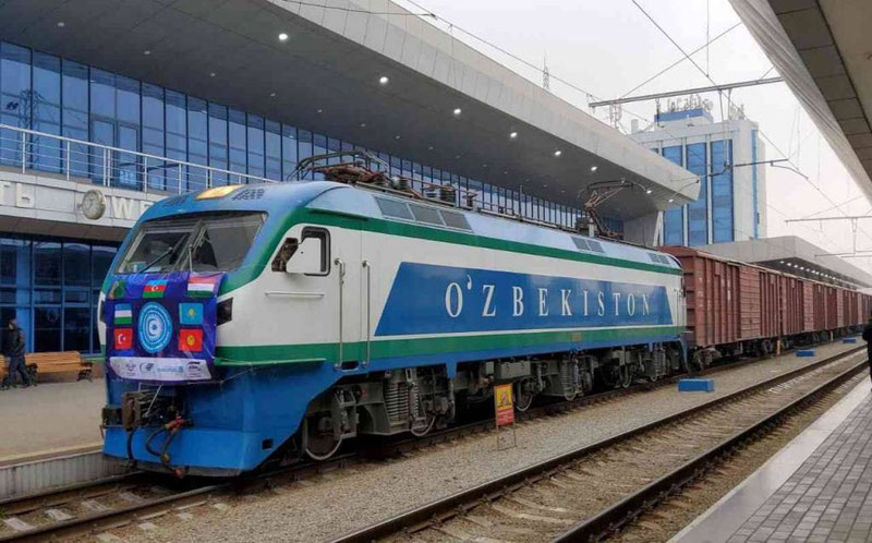 Image of 'In Tashkent, a railway worker was run over by a train.'