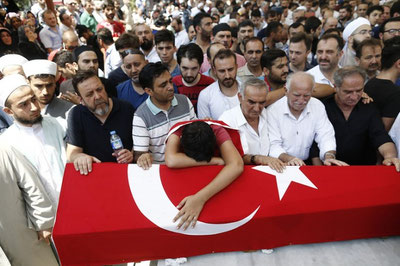 Image of 'In Turkey, a man came back to life while his funeral prayers were being recited.'