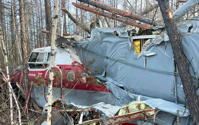 Image of 'In Yakutia, an An-3 aircraft crashed.'