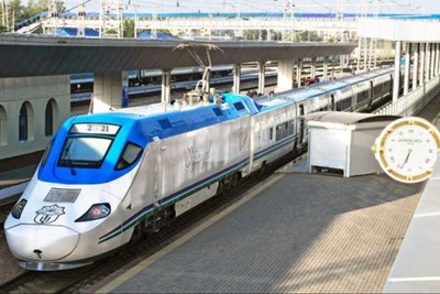 Image of 'An additional "Afrosiyob" electric train will be put into operation to Samarkand.'