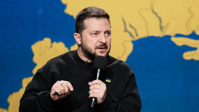 Image of 'Zelensky wants to expand the production of Ukrainian weapons.'