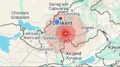 'Тошкент вилоятида 2 балли зилзила бўлди'ning rasmi