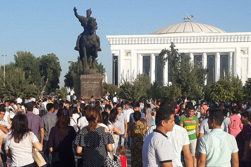 Image of 'The permanent population of Uzbekistan has exceeded 37 million.'