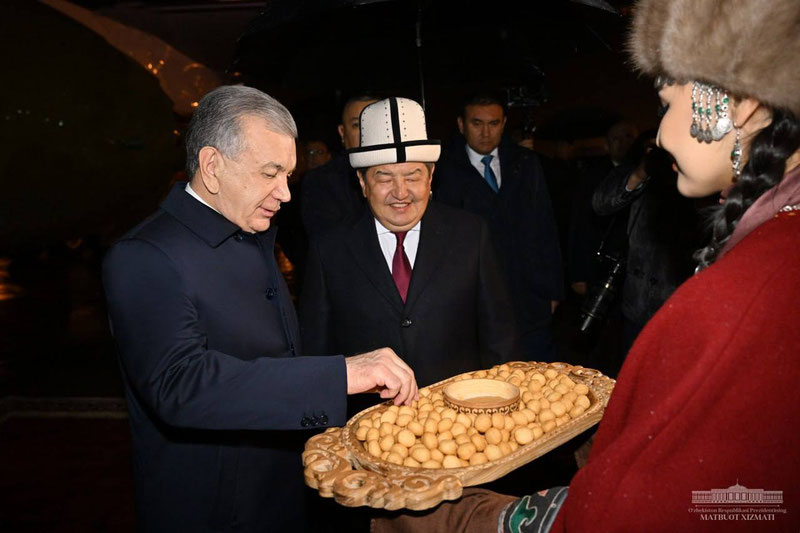 Image of 'Shavkat Mirziyoyev went to Kyrgyzstan on a working visit.'