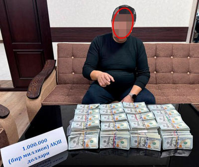 Image of 'The deputy of the mayor of Chirchiq city was caught accepting a bribe.'