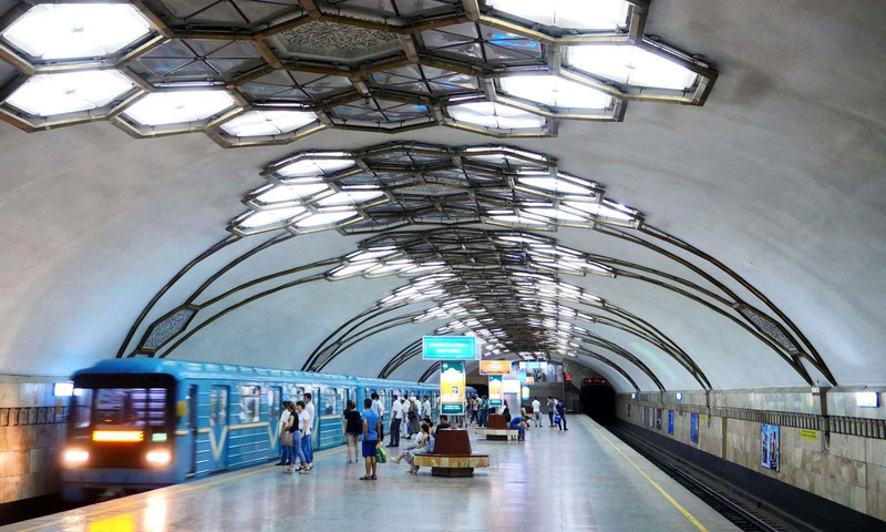 Image of 'Toilets will be built at 9 stations of the Tashkent Metro.'