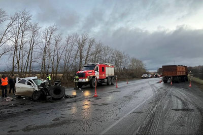Изрображение 'В Пензенской области России узбекистанцы попали в ДТП'
