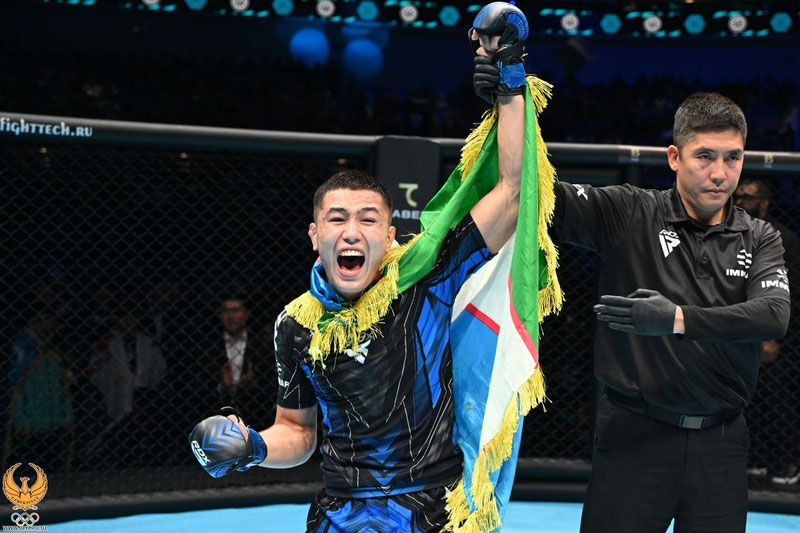 Image of 'The Uzbekistan MMA team became unrivaled in the world.'