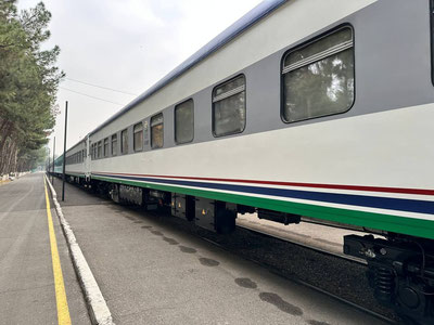 Image of 'A new train will be introduced on the "Tashkent — Bukhara — Tashkent" route.'