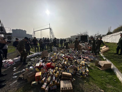 Изрображение 'В Яшнабадском районе уничтожено более 4 млн единиц пиротехники'