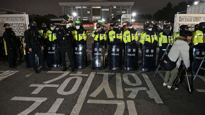 Image of 'The President of Korea has lifted the state of martial law.'