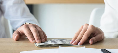 Image of 'In order to study the public and government's attitude towards corruption, a research was conducted.'