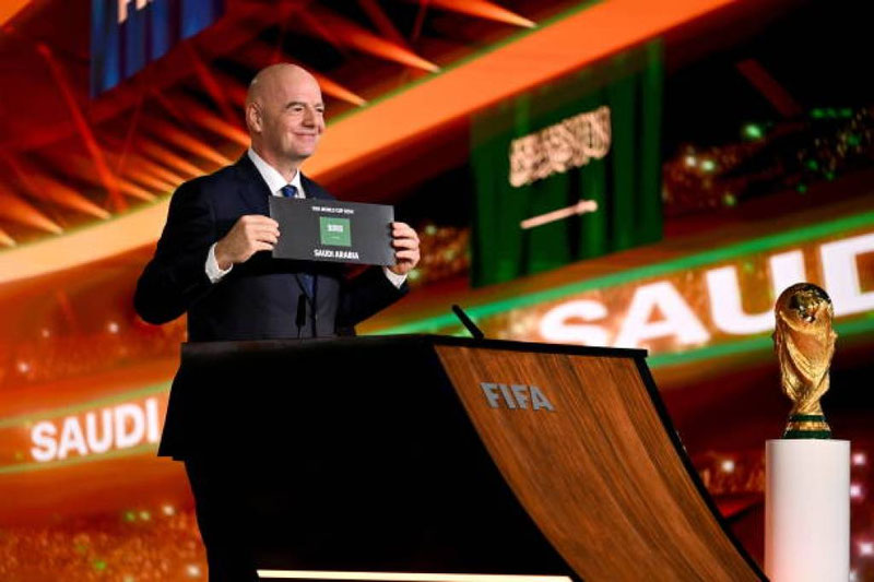 'Футбол бўйича 2030 ва 2034 йилги Жаҳон чемпионати мезбонлари эълон қилинди'ning rasmi